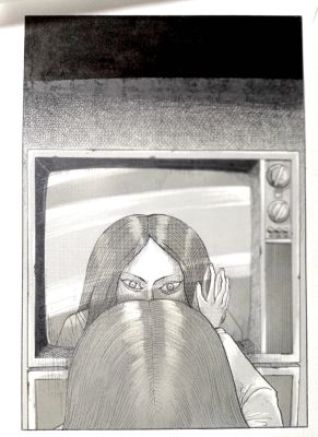 Ochazukenori , Ochazuke Nori | Ochazuke Nori, Midnight Shopping Cover . Ochazukenori Terror Manga Master !!! | ComicArtFans Classifieds