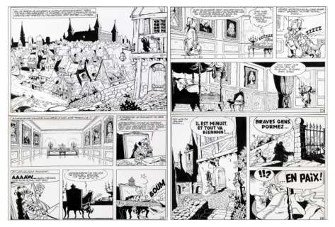 Remacle - Les Aventures du Vieux Nick, planches n°1 et 2 Ã …