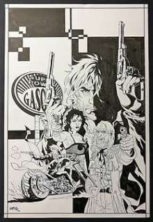 Vegas - Amazing Fantasy # Vol 2-13 - Tony Harris - original art cover - first edition - (2005) 