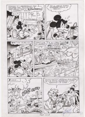 Sergio Asteriti | Sergio Asteriti - Disney | ComicArtFans Classifieds