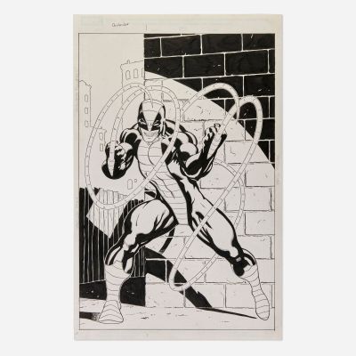 Ed McGuinness, Constrictor Concept Original Art (Marvel Comics) | Landry Pop Auctions