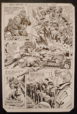 Dan Spiegle | Sergeant Rock Annual #2 Pg. 22 | ComicArtFans Classifieds