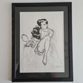 Felix Meynet. Les... | Felix Meynet. Les immortels. Crayonné / semi encre... | Aibo Art Auction