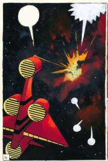 Matena, Dick  - Originele pagina in kleur (p.4) - Alias Ego - Noria To (1995) | Catawiki