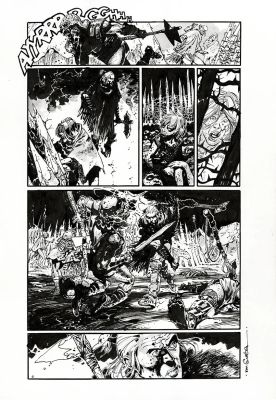 R Guera | R.M. Guera - Goddamned #3, Page 19 | ComicArtFans Classifieds