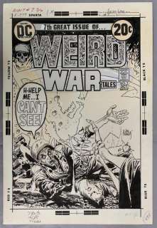 Joe Kubert Original Comic Cover Art. Weird War. | Weiss Auctions
