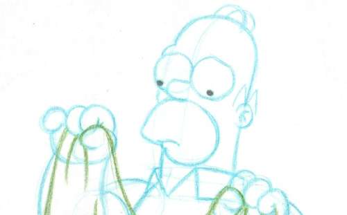 The Simpsons - From Two dozens and one Greyhounds - original - (1995) | Catawiki