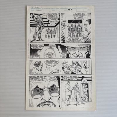 Lee Sullivan Original Art for Marvel’s Robocop #1 Page 19 1990 | eBay Europe (Buy It Now)