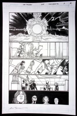 Defenders of the Earth #3 p15-Dark Destiny-Alex Sanchez Art-2nd Generation team | eBay US (Buy It Now)