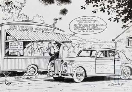 Francis/Dessin original humoristique qui n’as pas pris une… | Dagoty