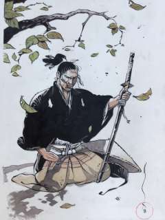 Michetz, Marc - Dessin original en couleur -  Projet pour une sérigraphie - Kogaratsu (2018) | Catawiki