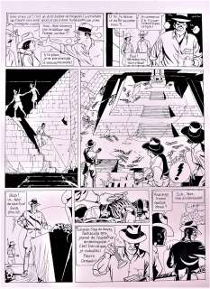 Philippe Chapelle - Les Aventures de Paul Darnier : La Cité de l’éternel retour – planche 33 (réservée)