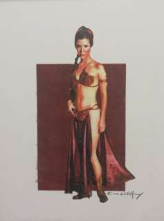 LEIA - 40x50cm  - Emma Wildfang Oil pastels on an artist cardboard   - EO | Catawiki