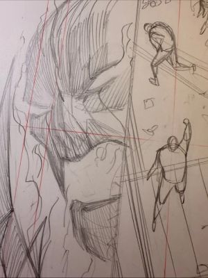 Bernard Chang | SORCERER SUPREME #1 page01 original art | Bernard Chang