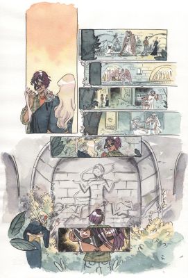 Morgan Beem | Author Immortal # 4 Page 13 | The Artist Bullpen