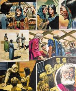 Trigië 7 - Originele pagina in kleur (p.28) The Three Princes/De Zonen van de Keizer - (1968) | Catawiki