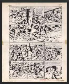 Le Rallic - Planche originale - David (Davy) Crockett (1960) | Catawiki