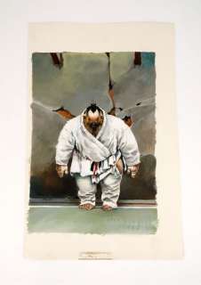 Faure Michel Le... | FAURE Michel Le judoka Gouache et encre de chine Dessin... | Vermot et Associés
