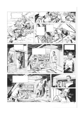 Olivier Frasier. Sur les bords du monde T1 p. 25 | FieldArts