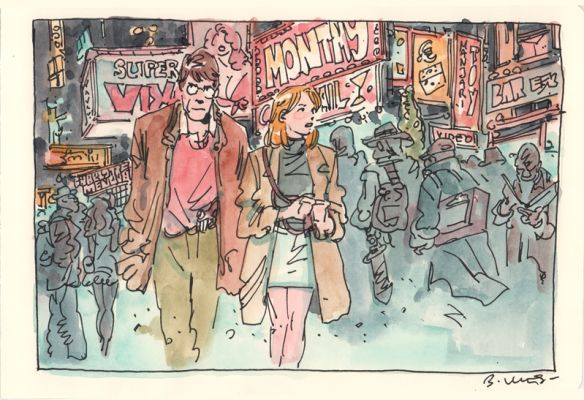 Bastien Vives | BVives - LDM - Midi entre 4 planches - 01- 20,5x14 - | Manjari & Partners