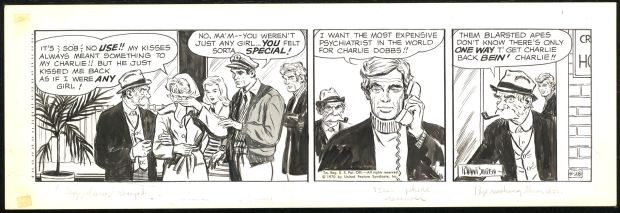 Raeburn Van Buren | Abbie an‘ Slats daily strip | Galerie Laqua