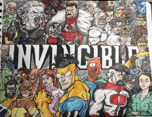 Ryan Leyland | Invincible 11x9 Comic Art Page | Raremarq (Buy It Now)