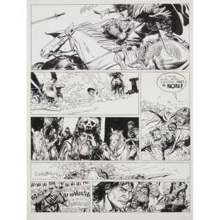 Lot 69 - Michel ROUGE (ne en 1950) Les heros cavaliers, T.2, La…