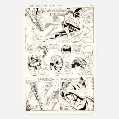 Lot 309 - Keith Pollard and Mike DeCarlo, Green Lantern #159 Story Page 20 Original Art (DC Comics, 1982) | Landry Pop Auctions