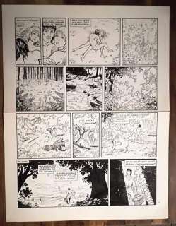 Les pionniers du nouveau monde T4 - Planche originale encre de Chine - Page volante - EO - (1985) | Catawiki