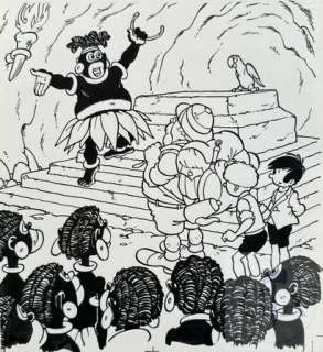 Jef Nys/Jommeke. Album n°138 "De rib van Kalafar".… | Dagoty