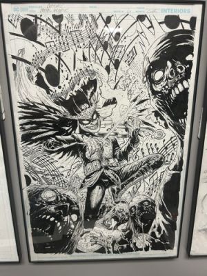 Doug Mahnke Original Cover Art Dark Nights Death Metal #6 Incentive Robin King | eBay US
