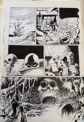 César Spadari | The Great Deception 2 SIGNED (Final Page). | 2DGalleries