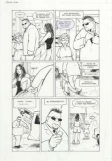Terry Moore | Motor Girl Issue 2 Page 16 Original Art | Terry Moore