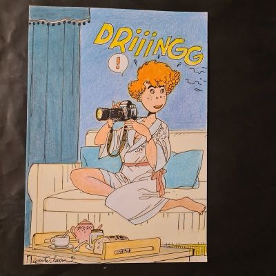 Wasterlain Marc | Illustration originale couleur de Wasterlain | 2DGalleries