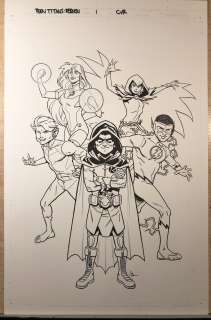 Doc Shaner | TEEN TITANS: Rebirth #1 COVER | Doc Shaner