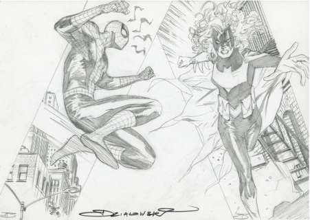 Jean-Jacques Dzialowski - Spiderman et Batwoman