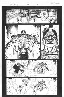 Jeremy Freeman, Reilly Brown - Cable & deadpool #48 p. 8 - awesome brother voodoo - signed