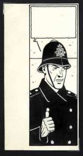 Jacobs | Blake et Mortimer, case n°5 Ã  l’encre de Chine e… | Banque Dessinée