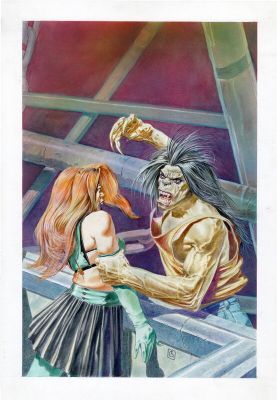 Liberatore | Couverture originale alternative réalisée pour DV8 | 2DGalleries