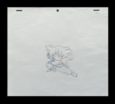 Original Minoru Maeda Dragon Ball OP Anime Drawing Sketch Genga NOT Cel | eBay Europe
