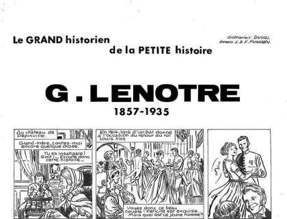 Funcken, Liliane et Fred  - Planche originale - Le grand historien de la petite histoire - G. Lenotre 1857-1935 | Catawiki