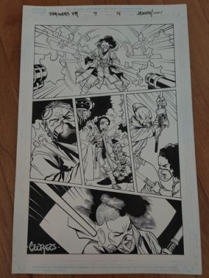 Star Wars The High Republic Original Art 7 Page 14 Georges Jeanty Karl Story | eBay US (Buy It Now)