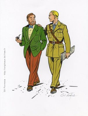 Gil Formosa, Edgar Pierre Jacobs (Concept) | BLAKE et MORTIMER | 2DGalleries