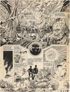 * Druillet - Planche... | * Druillet - Planche originale: Les 6 voyages de Lone... | Tessier Sarrou