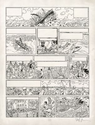Van Dongen | Blake et Mortimer T. 31 La menace Atlante | Galerie Champaka