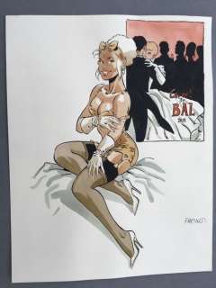 Meynet, Félix  - Dessin original en couleur - Â« Dior Carnet de Bal Â» | Catawiki