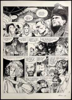 Crisse - Planche originale (p.5) - Les Ombres du Passé (1993) | Catawiki