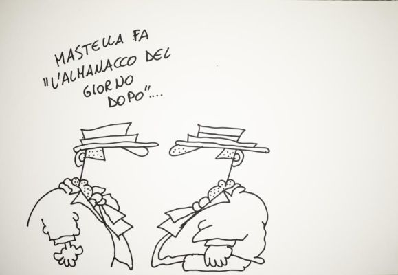 ELLEKAPPA (Laura Pellegrini) (n. 1955) - "Mastella fa l’almanacco del giorno dopo..." | Capitolium Art