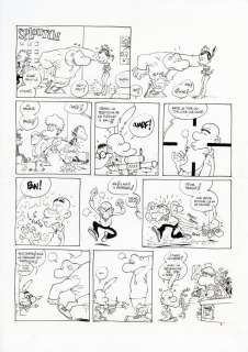 ZEP - ZEP - Titeuf, tome 6 - Planche originale "Sploutch"
