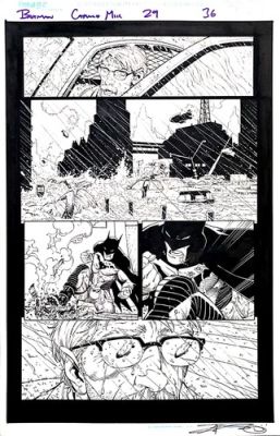 BATMAN # 29 P36 GREG CAPULLO DANNY MIKI NEW 52 SNYDER ORIGINAL COMIC ART PAGE | eBay US